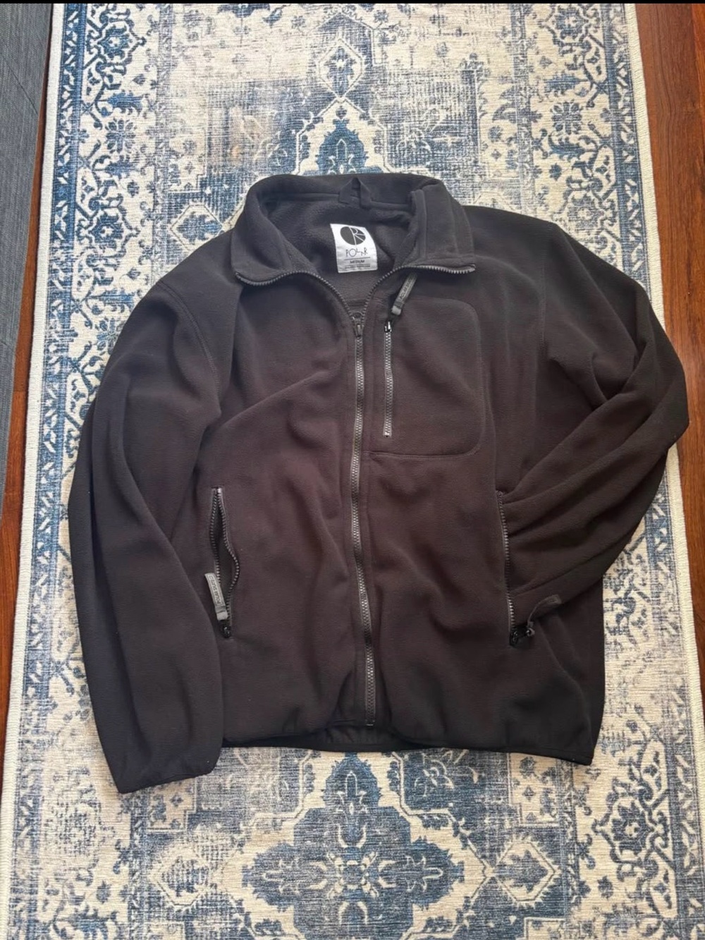 Black Polar Skate Fleece